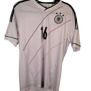 Lahm #16 Germany Deutscher Soccer Football Shirt Jersey XXL 2XL